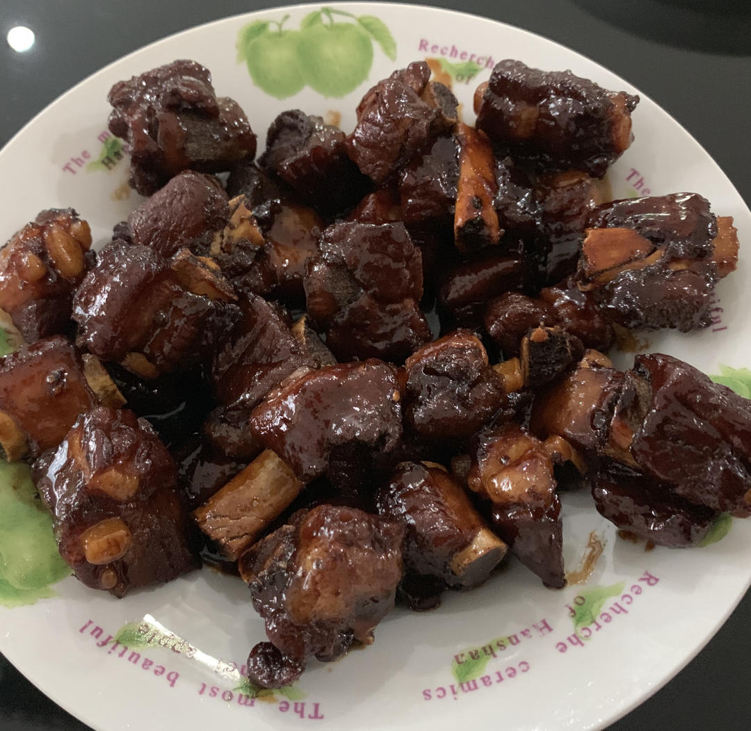 空谷悠悠_16f2做的糖醋排骨/糖醋小排(不放油)(12345口诀做出正宗上海