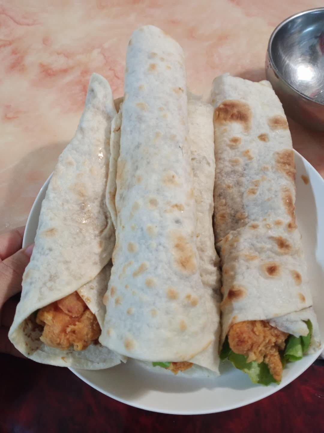 许星月做的春饼的做法北方习俗吃的摊春饼