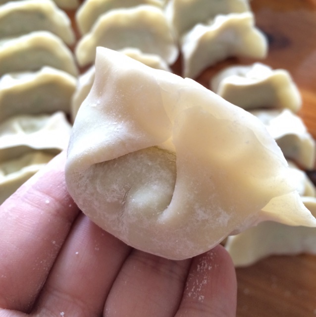 梅菇凉的私家厨房做的包饺子