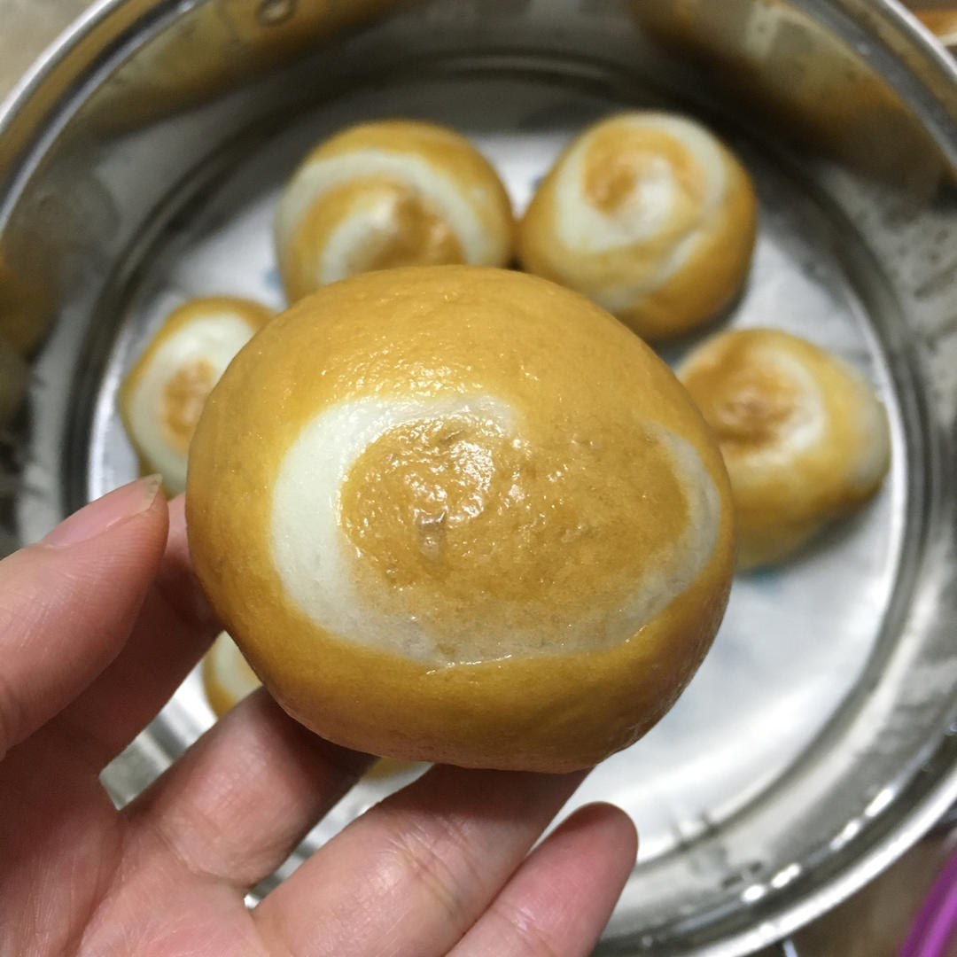 小祉做的红薯馒头