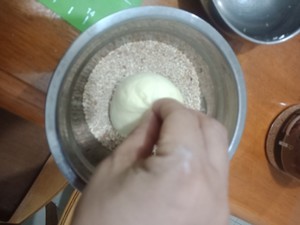 手揉波兰种汉堡面包胚的做法 步骤15