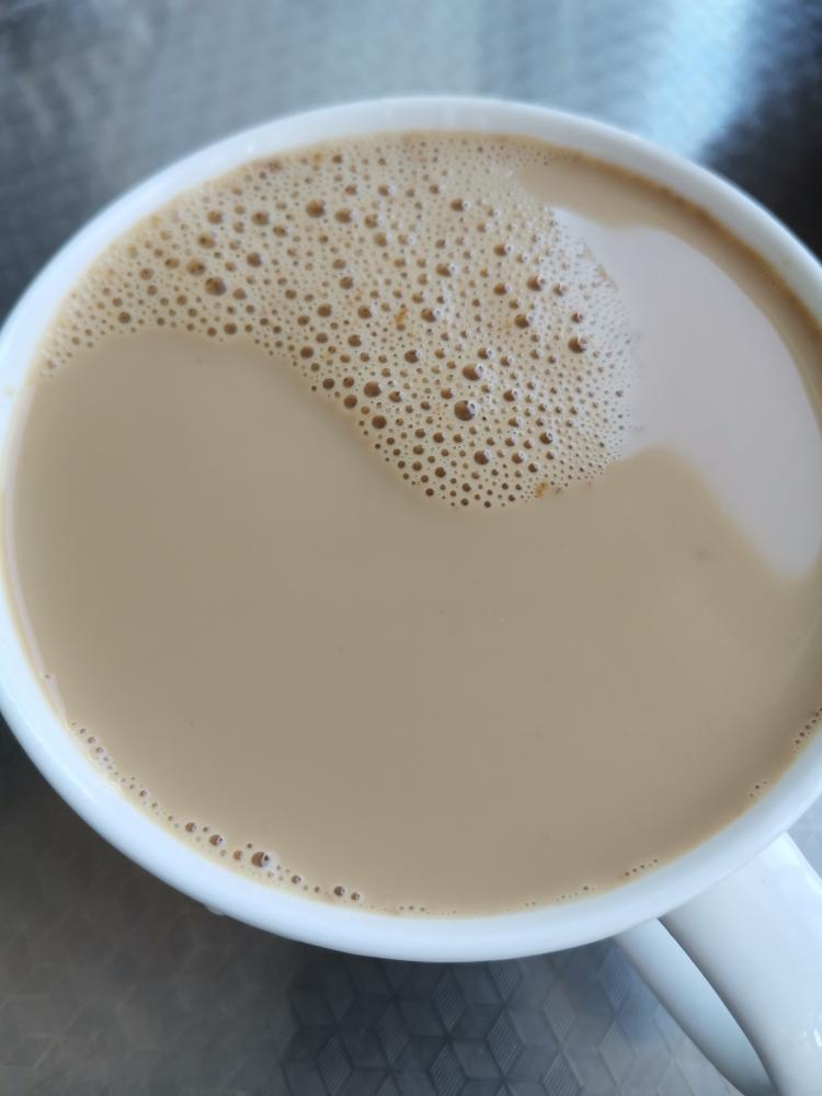 自制奶茶(简易版5步就能完成)