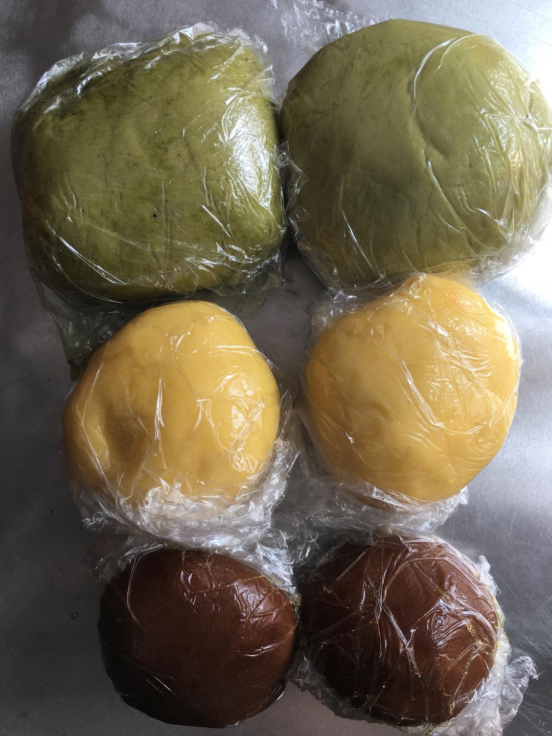 萌萌哒的熊猫饼干的做法 步骤1