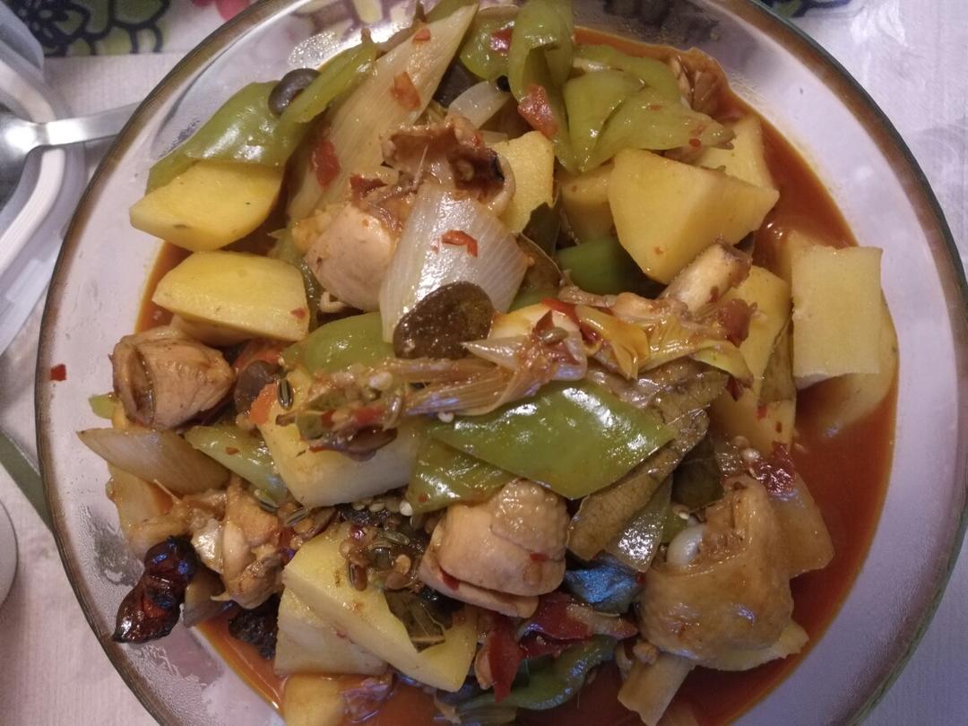 家庭快手美味大盘鸡