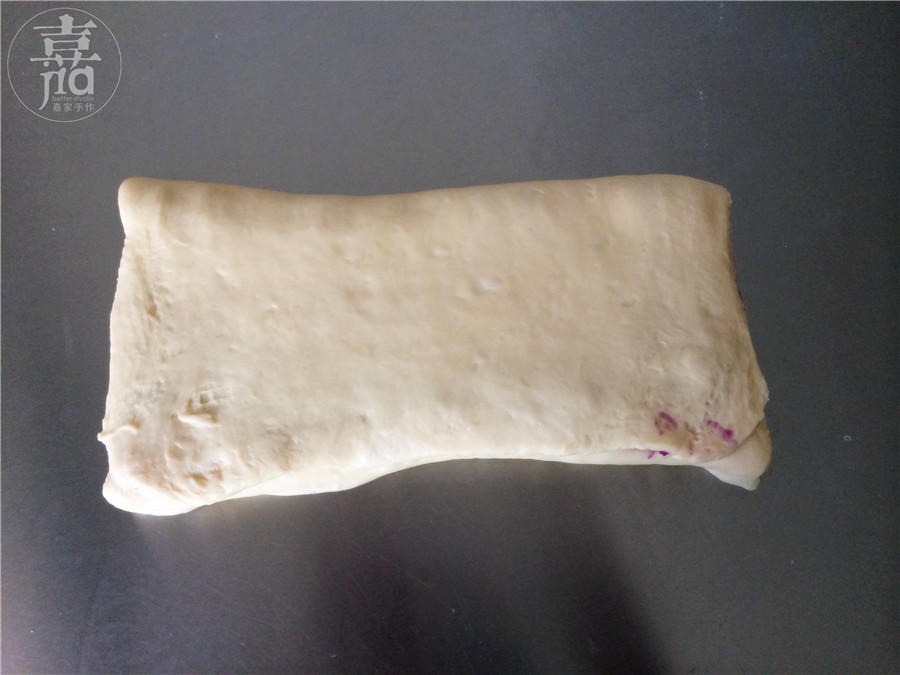 【中种大理石纹紫薯吐司的做法步骤图】嘉嘉的自留地-制作