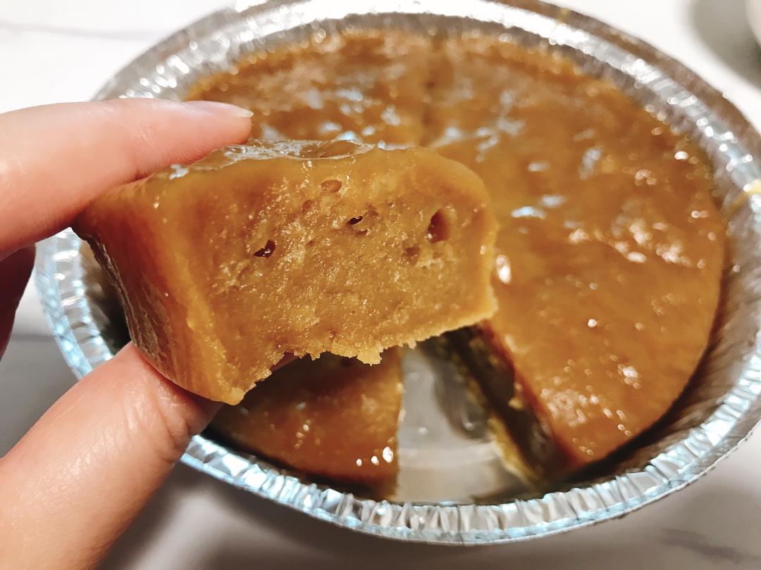 椰香红糖年糕