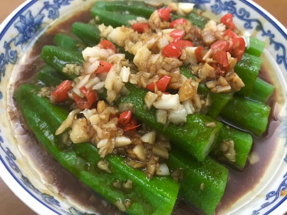蒜蓉&秋葵