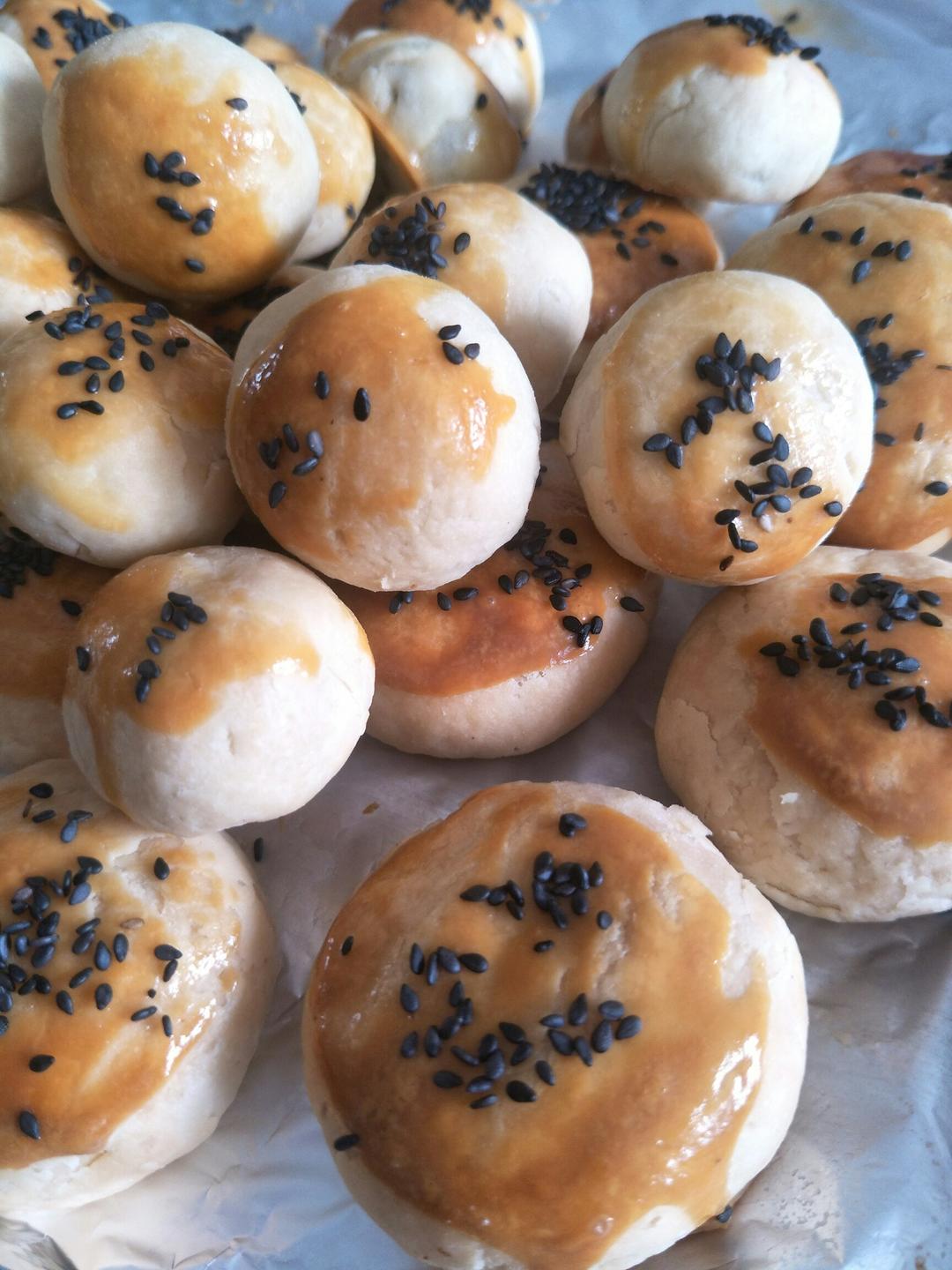 当当依依18做的金华酥饼