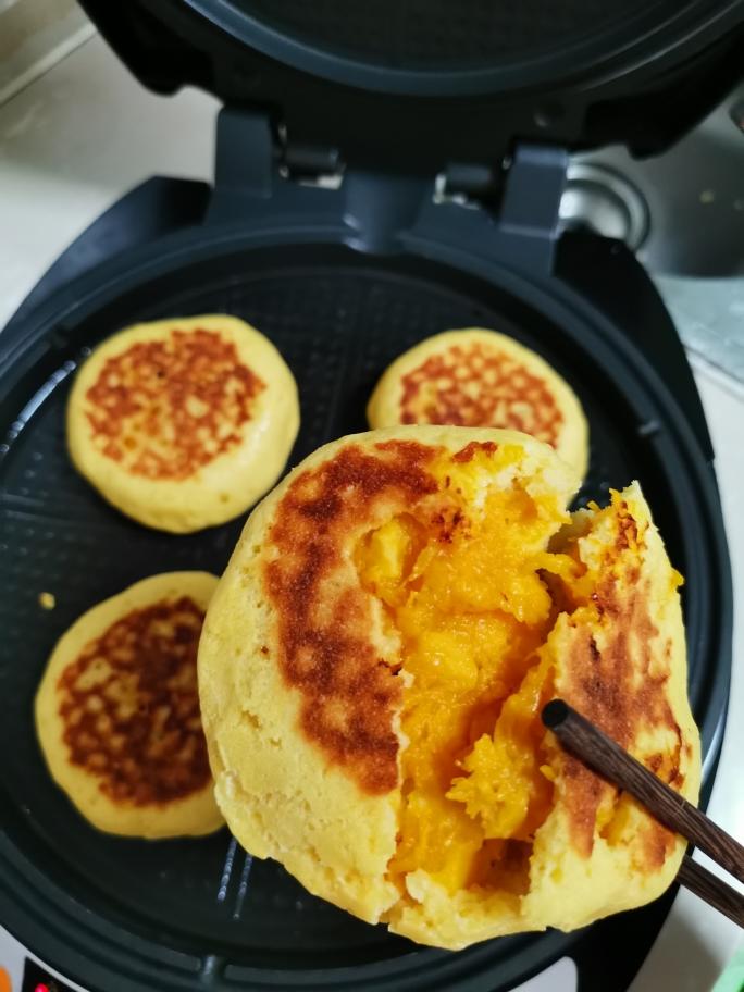 玉米饼南瓜饼