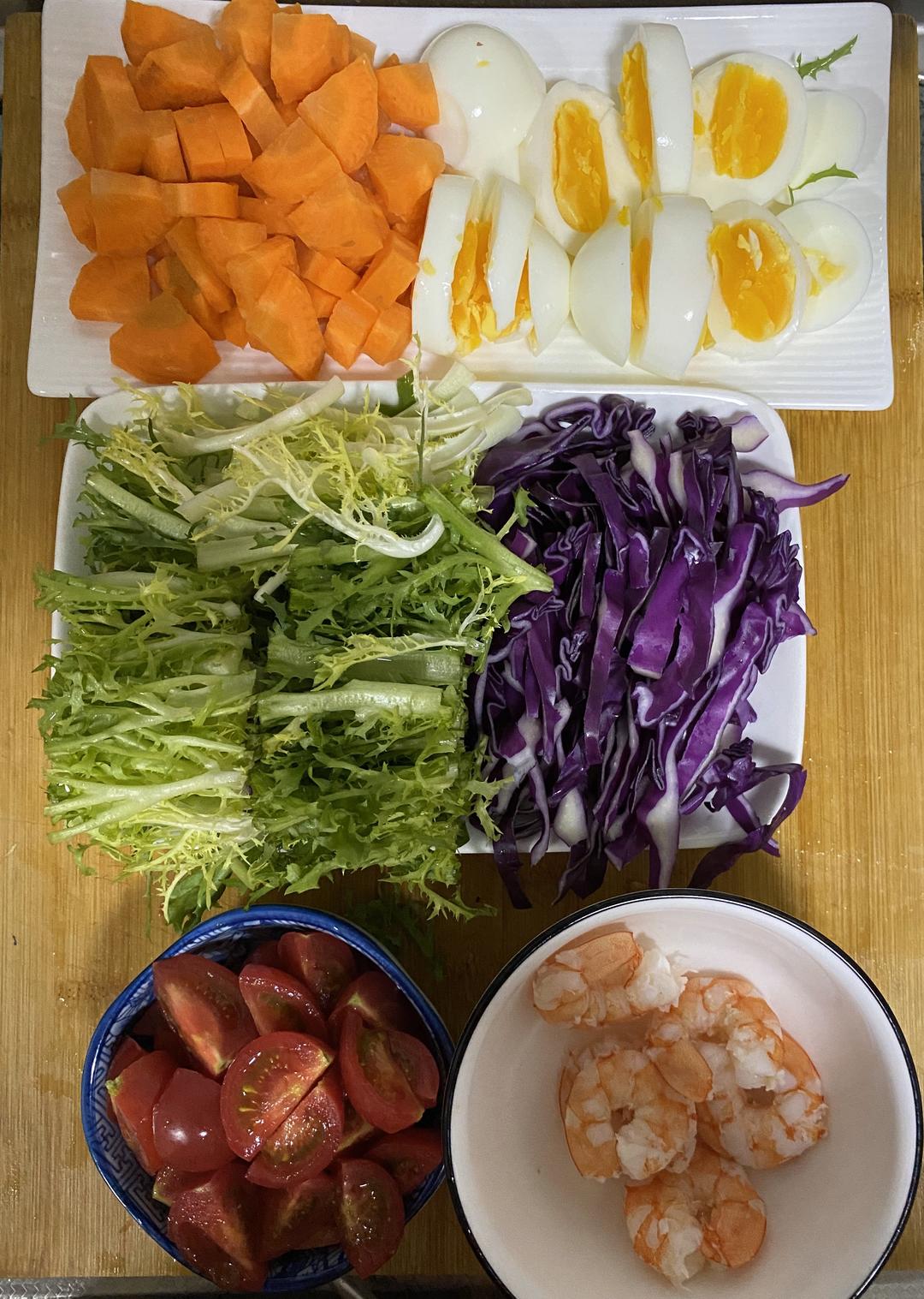 蔬菜沙拉01的做法 步骤1