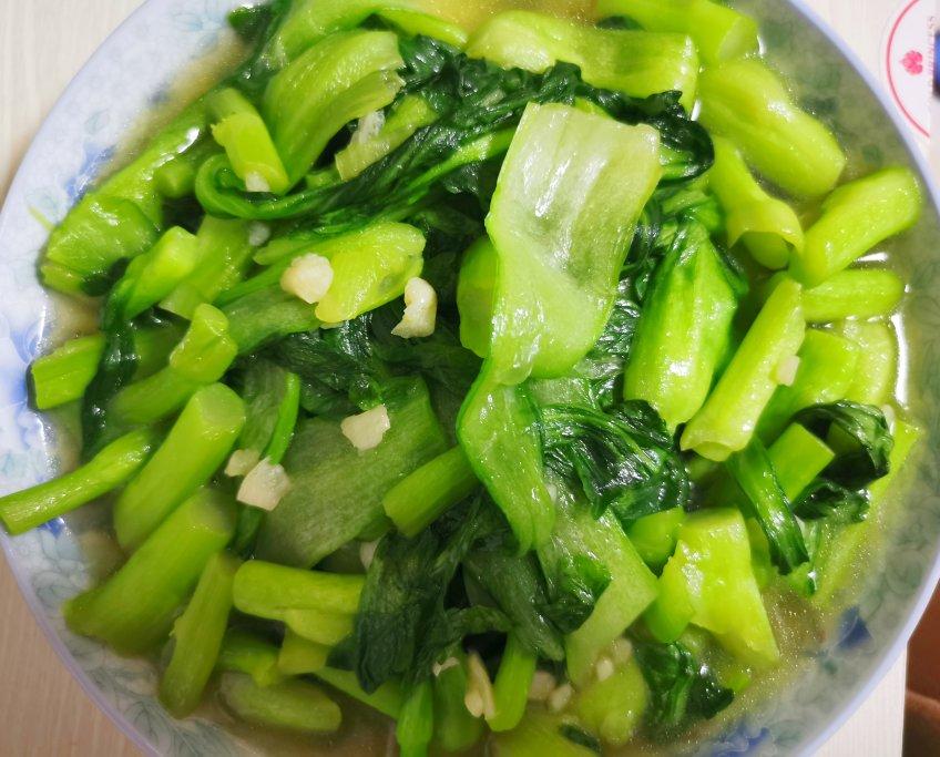 家常菜 炒青菜 凝香星梦喵做的炒青菜 凝香星梦喵
