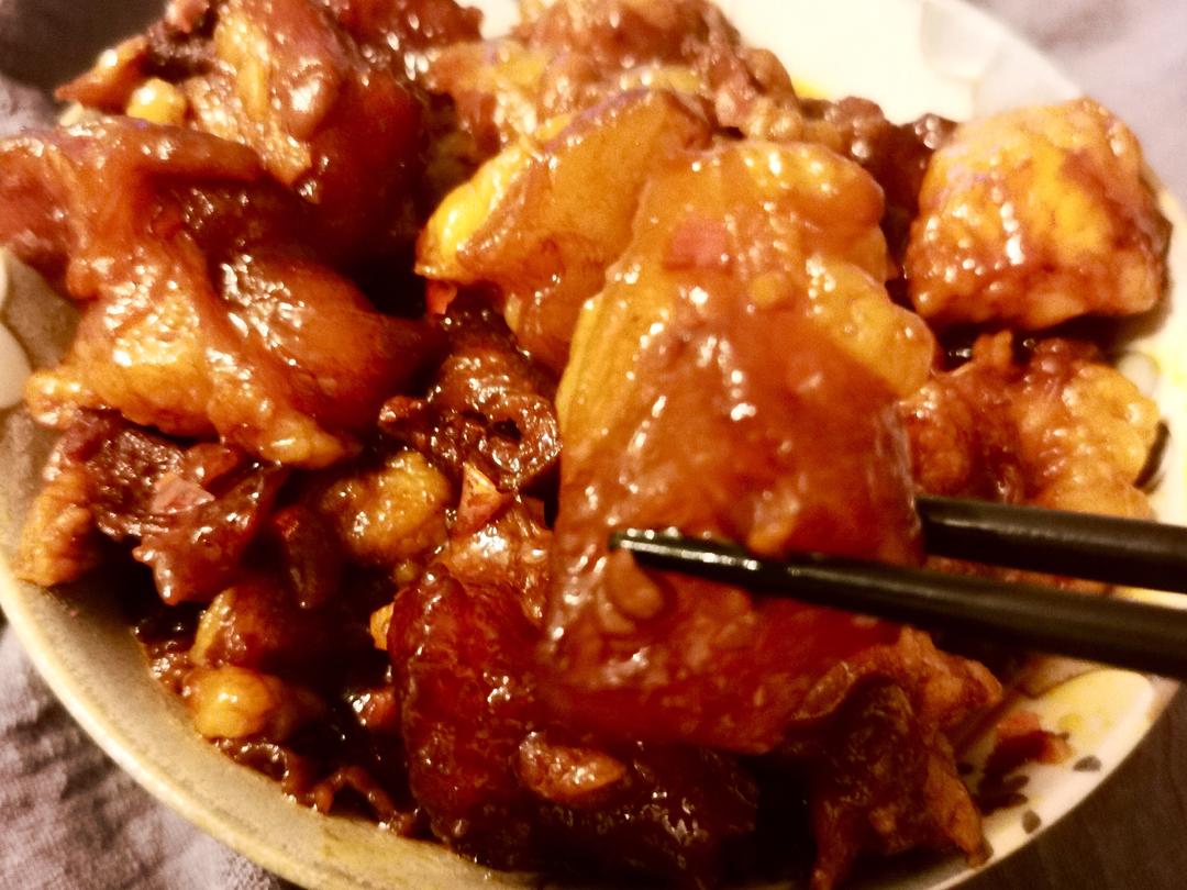 电饭锅红焖窝骨筋