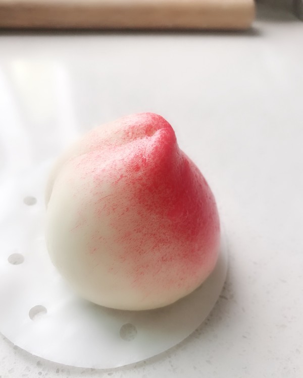 包子嘟妈做的祝寿必备:寿桃包