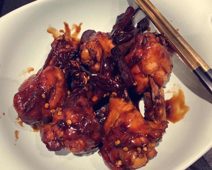 小栗肥雪做的无油糖醋鸡翅根