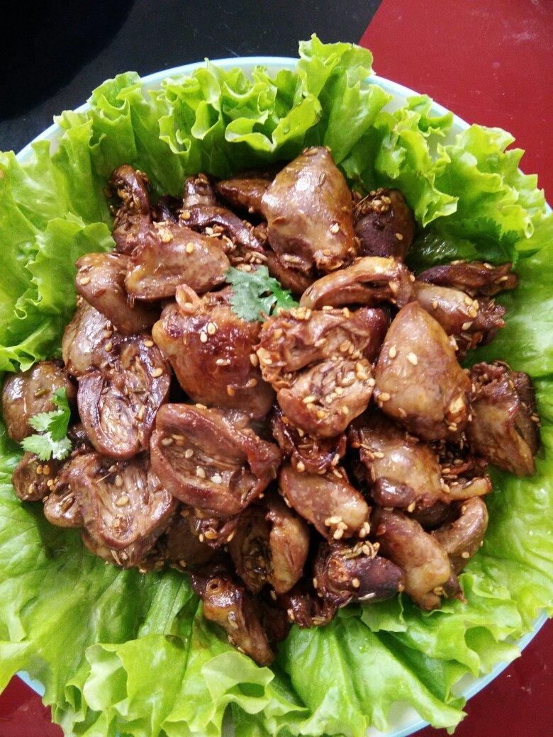煮妇人生做的孜然鸡心