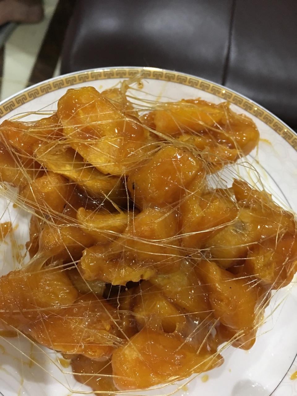 芒果小罐头做的拔丝地瓜