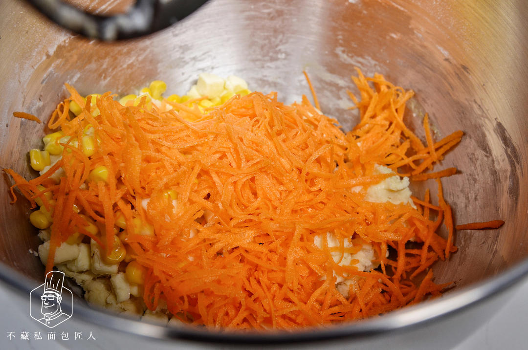 【8字口诀简单做：鲜蔬司康的做法步骤图】不藏私面包匠人-制作