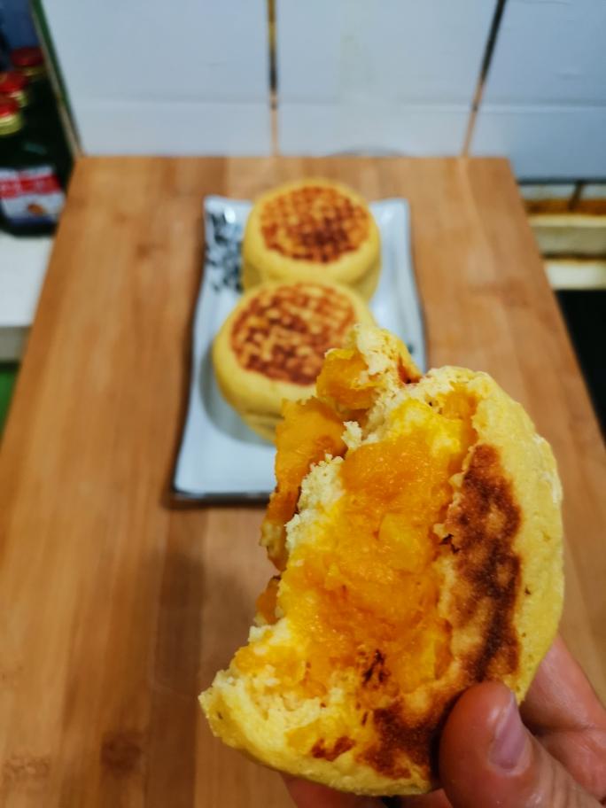 玉米饼南瓜饼