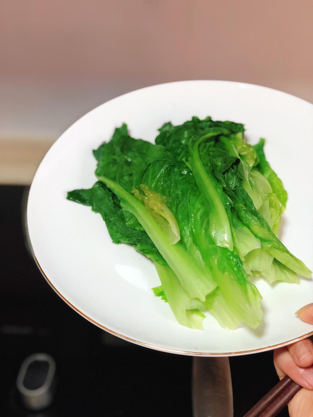 蚝油生菜(不需要厨艺)