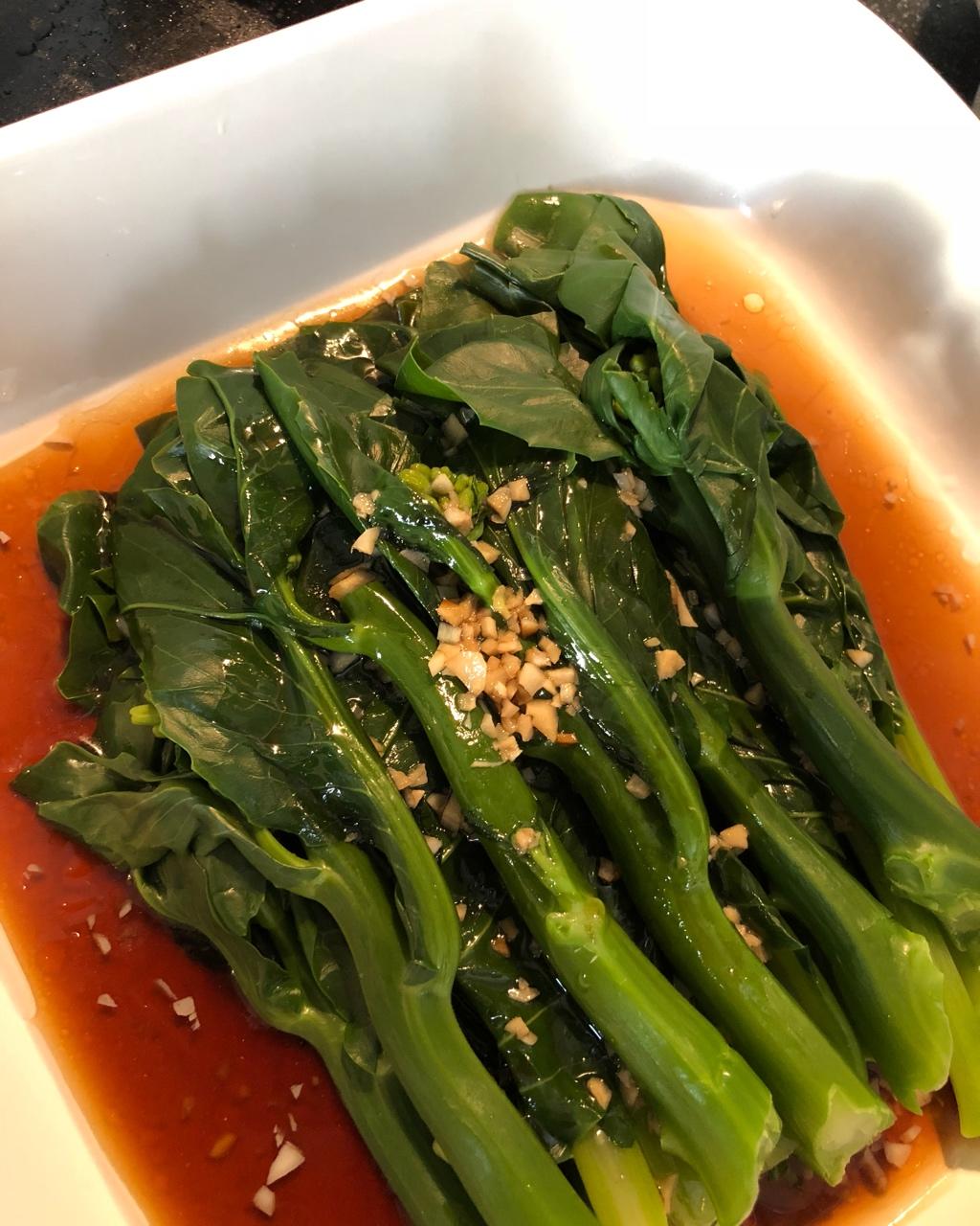 rosie111做的蚝油芥蓝