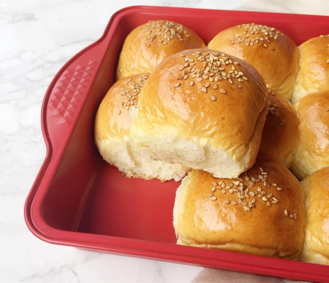 【蜂蜜酸奶餐包的做法步骤图，怎么做好吃】汐梦儿-制作