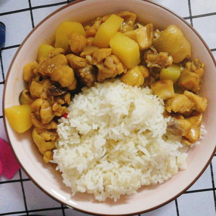 一人食土豆鸡饭
