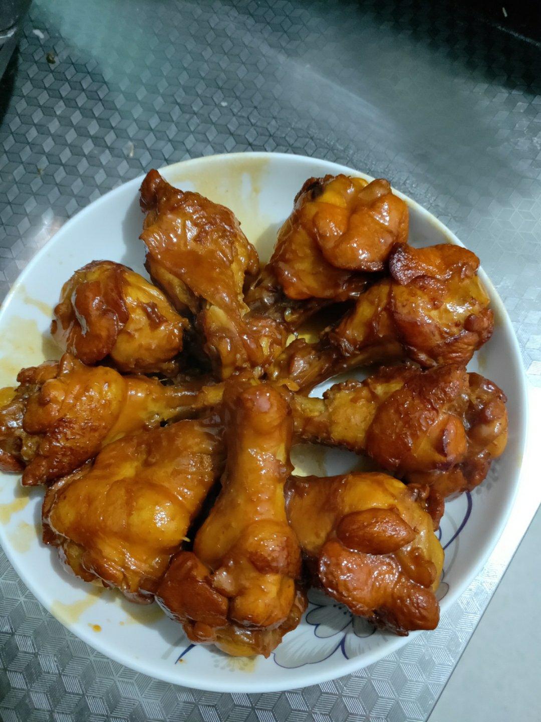 小点点儿_v8m5做的红烧鸡翅根