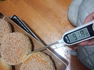 手揉波兰种汉堡面包胚的做法 步骤18