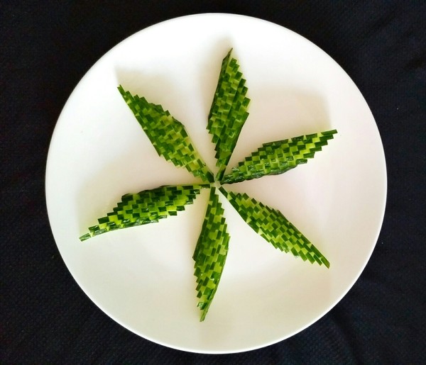 老虾爱美食做的花刀黄瓜宣化张家口团购美食图片