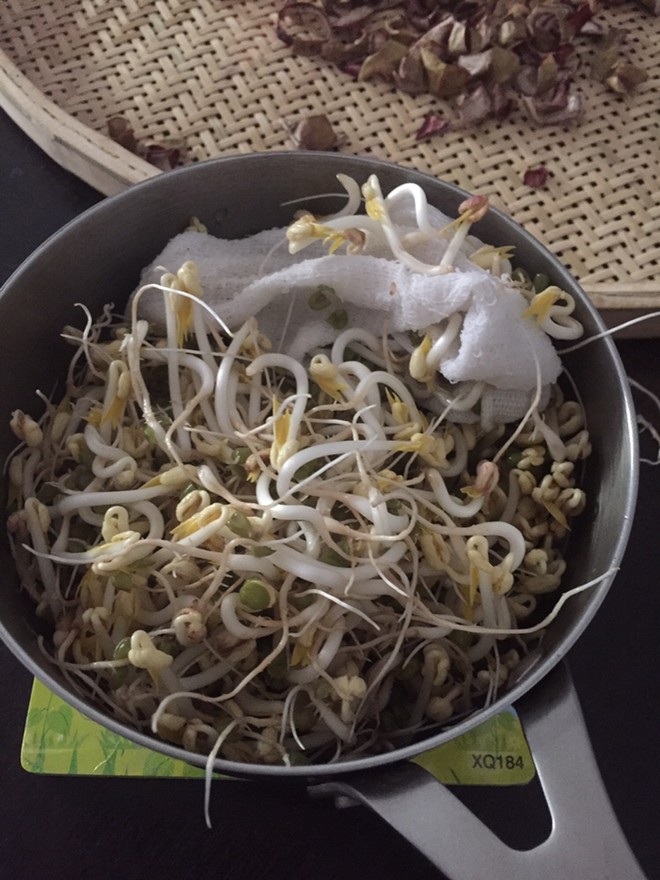 绿豆芽的做法