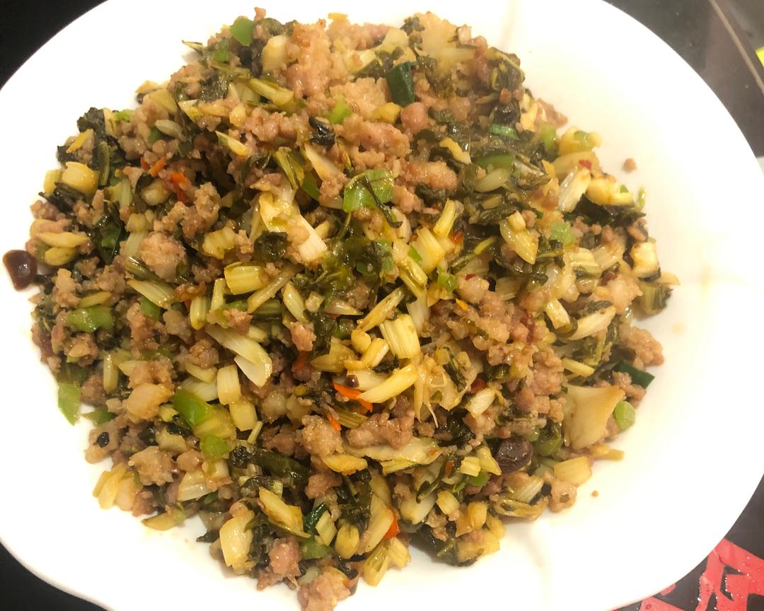 "下饭菜"酸菜肉沫不好吃你喷我