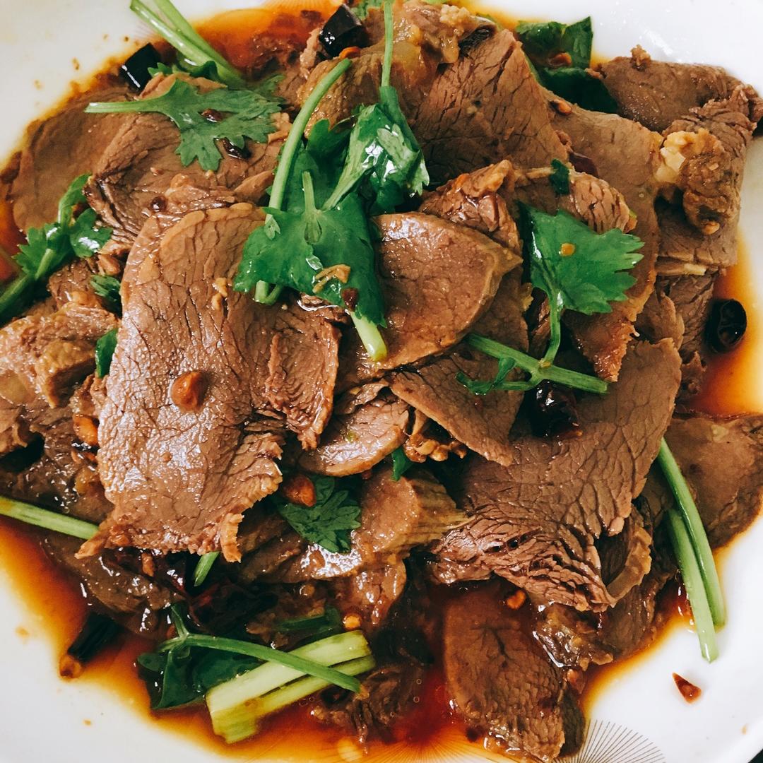 小绵11做的凉拌牛肉