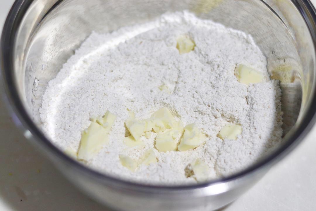 【香蕉蔓越莓全麦司康的做法步骤图】叨叨姐姐-制作