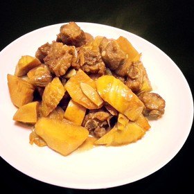 冬笋豆腐:红烧菜谱炖排骨视频棍青州市好吃的家常菜图片