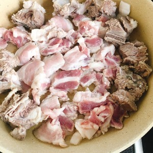 家常豆角焖面的做法 步骤2