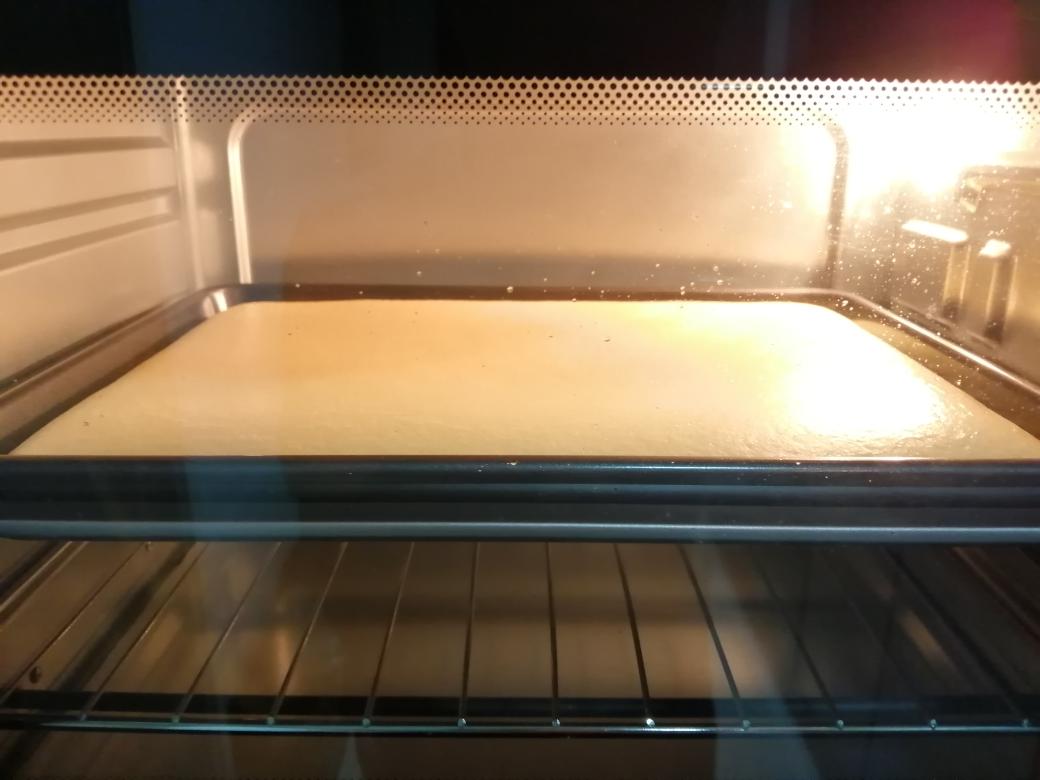 未打发的蛋白做蛋糕