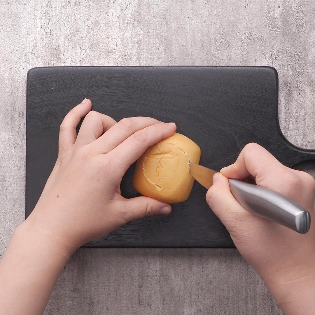 【花环沙拉包的做法视频_花环沙拉包的做法步骤】-制作