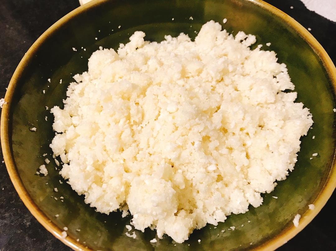 欠欠儿滴做的【健康三餐】菜花米"米饭"(cauliflower rice)基础版