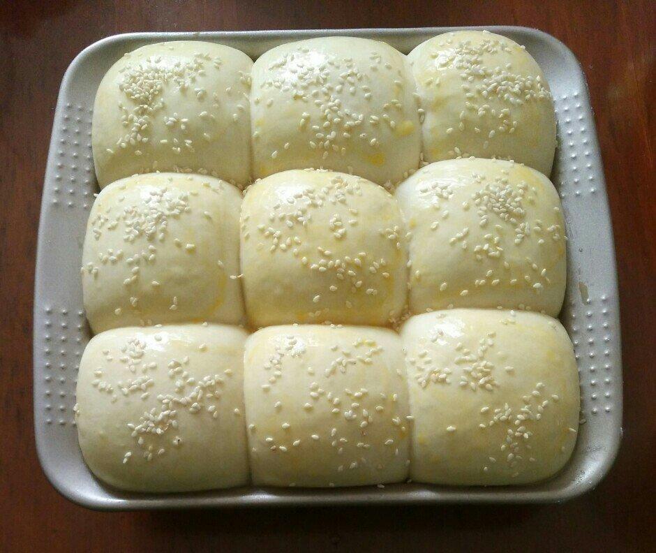 【奶香小餐包（中种面包）的做法步骤图】翡翠梦v-制作