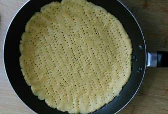 【平底锅起司蛋糕（改编版）的做法步骤图】园园果儿-制作