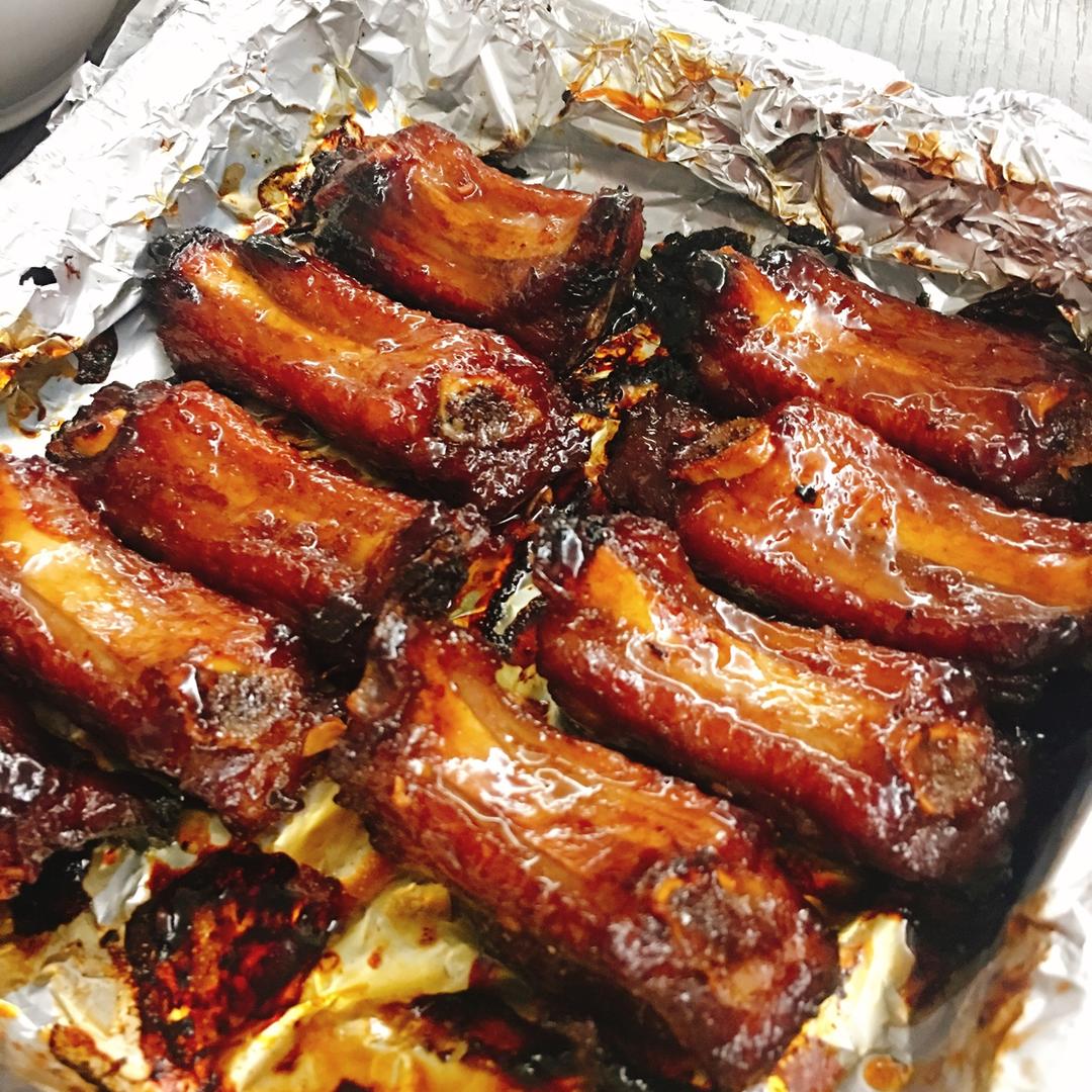 锡纸烤排骨