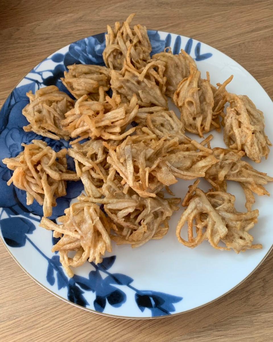 闽南炸芋头丝(菜鸟献菜谱)