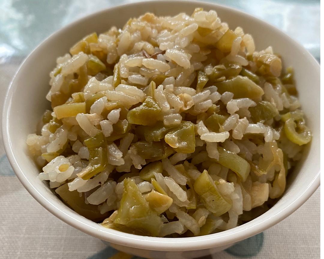 豆角饭
