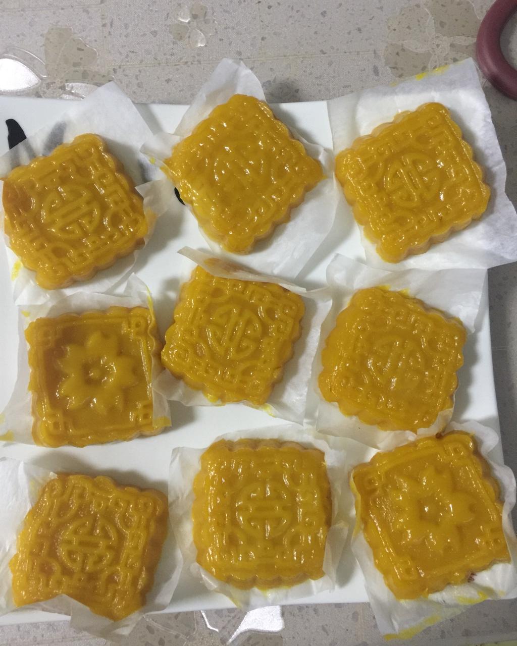 燕子726做的糯米南瓜糕