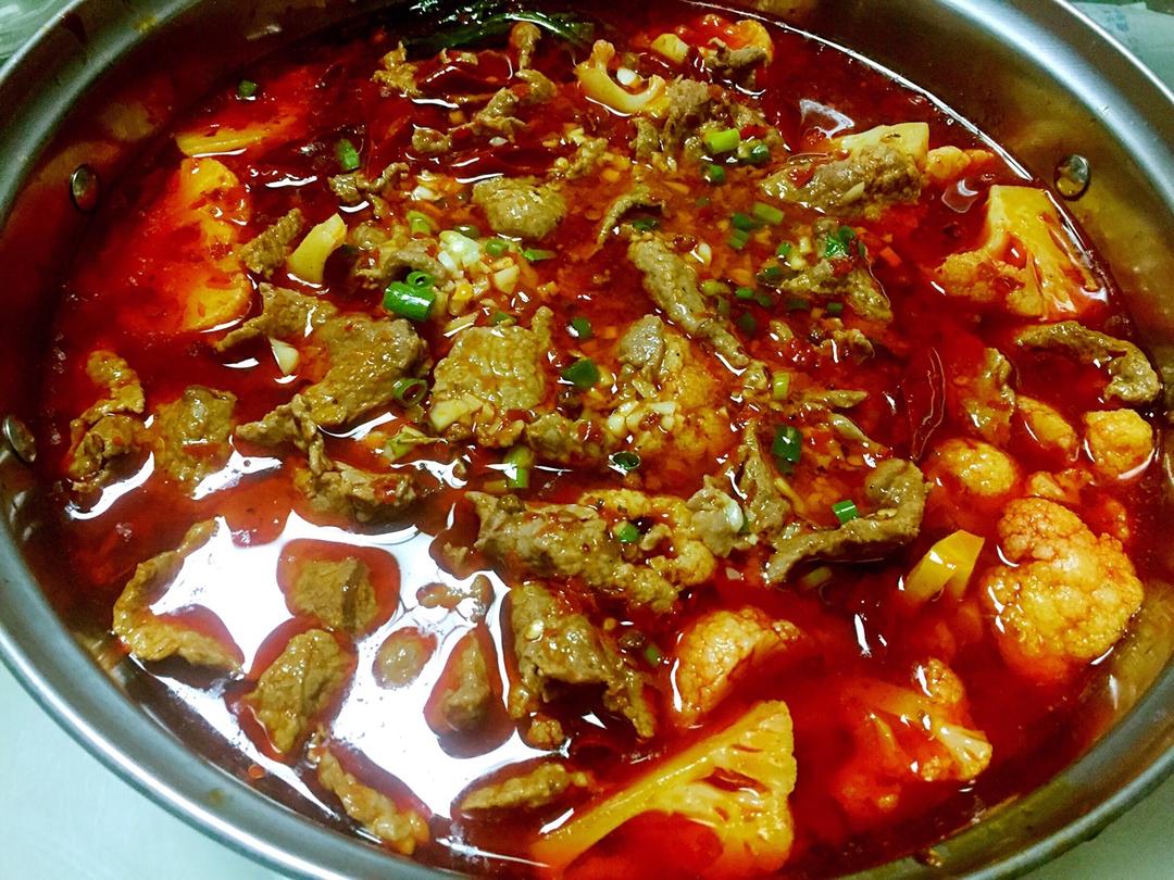 奶爸-小宝做的水煮牛肉