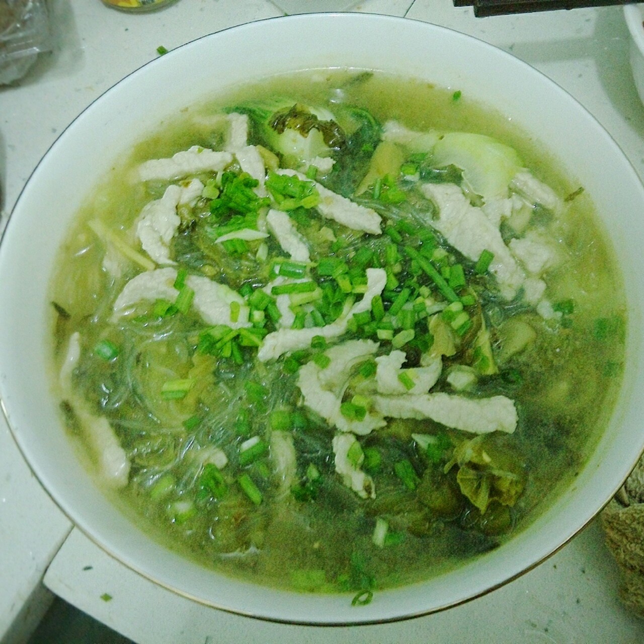 羊肉酸菜粉丝汤