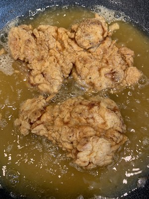 KFC肯德基“鱼鳞”脆皮炸鸡排 超详细新手版?的做法 步骤11