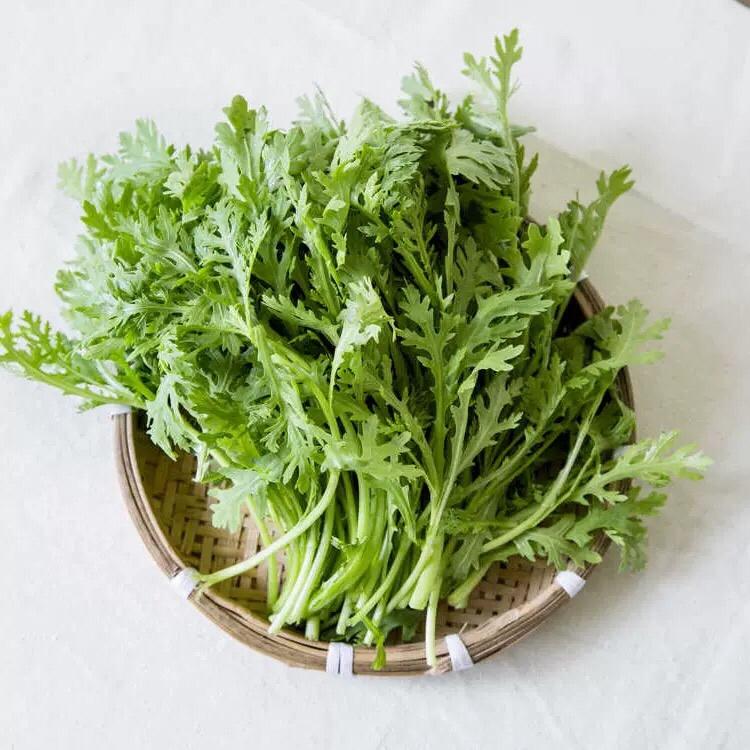 茼蒿香肠菜饭