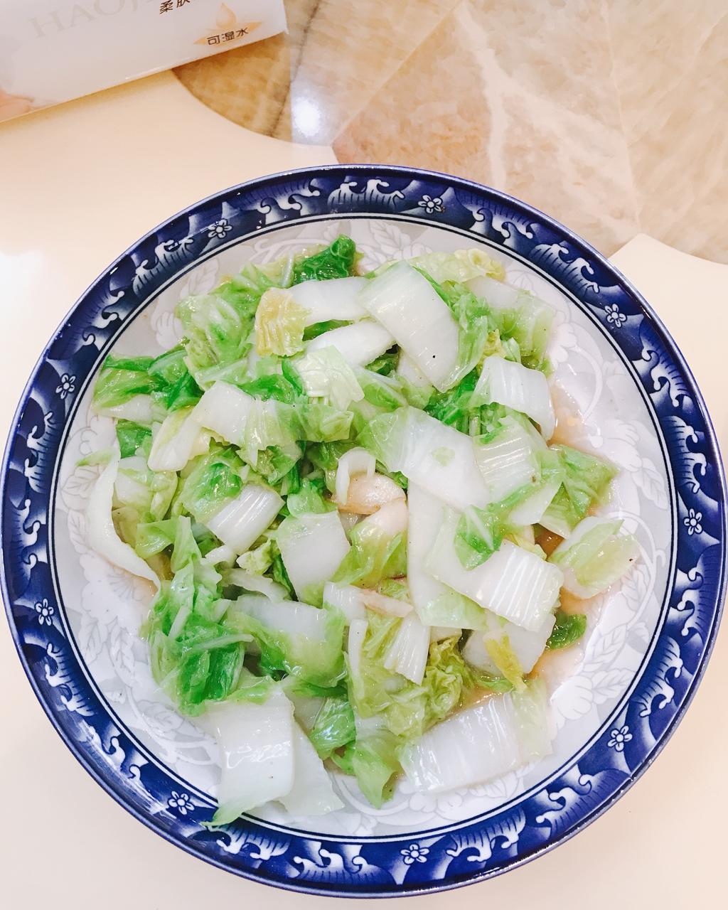 热岛燕窝做的清炒白菜