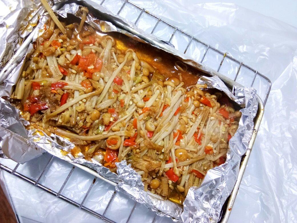 黎回22做的锡纸金针菇(家庭版)